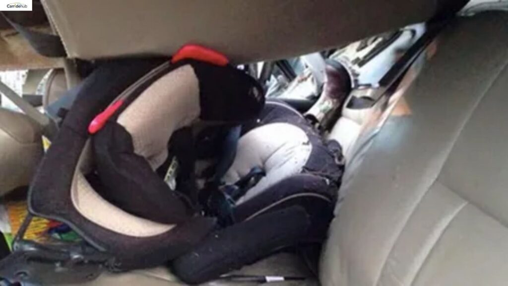 Car Seat in Accident Without Child