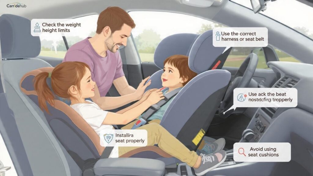BOOSTER SEAT SAFETY FACTS HOW THEY REDUCE INJURY RISK